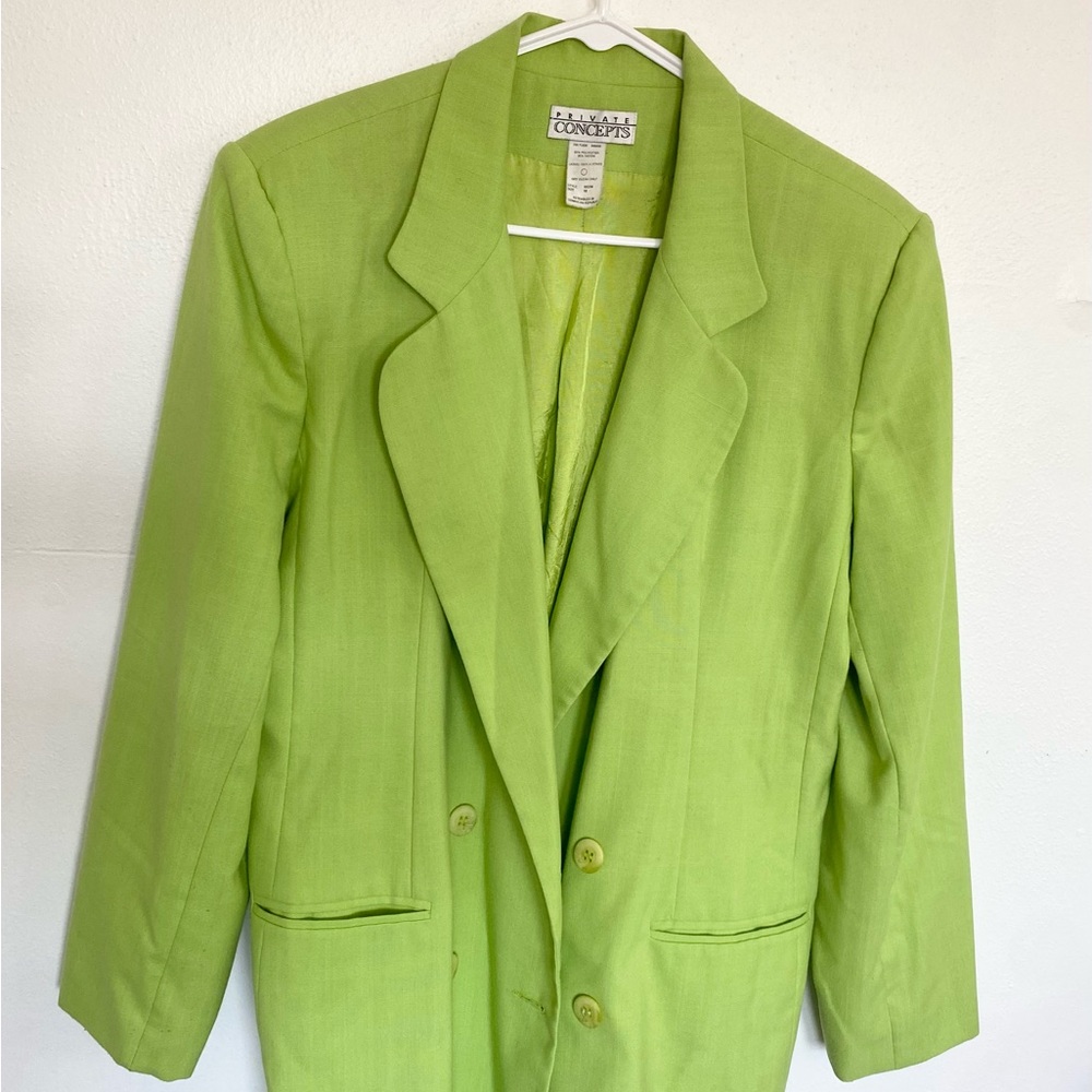 Women's Green Blazer
